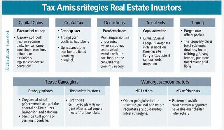 Tax planning infographic