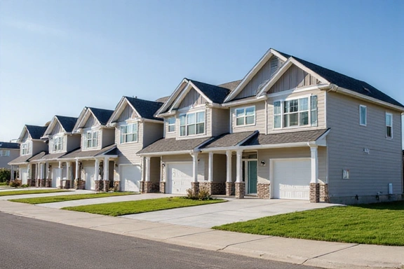 Suburban residential development