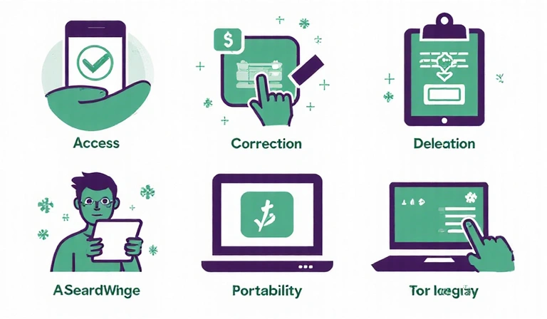 User rights illustration